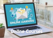 Online Courses Button